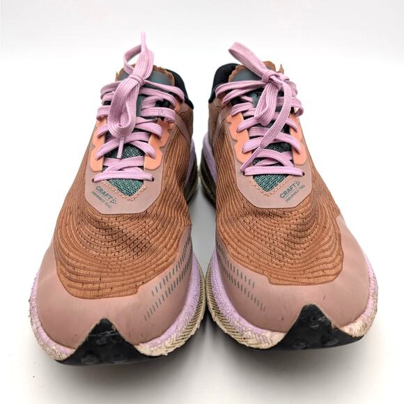 Craft Endurance Trail Running Sneaker Shoes Women's Mud/Whiz Size US8.5 EU40 - Picture 2 of 11